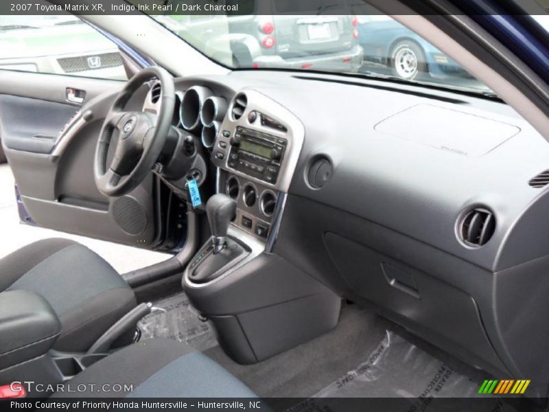 Indigo Ink Pearl / Dark Charcoal 2007 Toyota Matrix XR