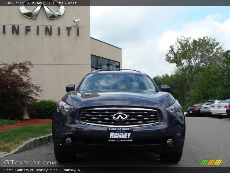Blue Slate / Wheat 2009 Infiniti FX 35 AWD