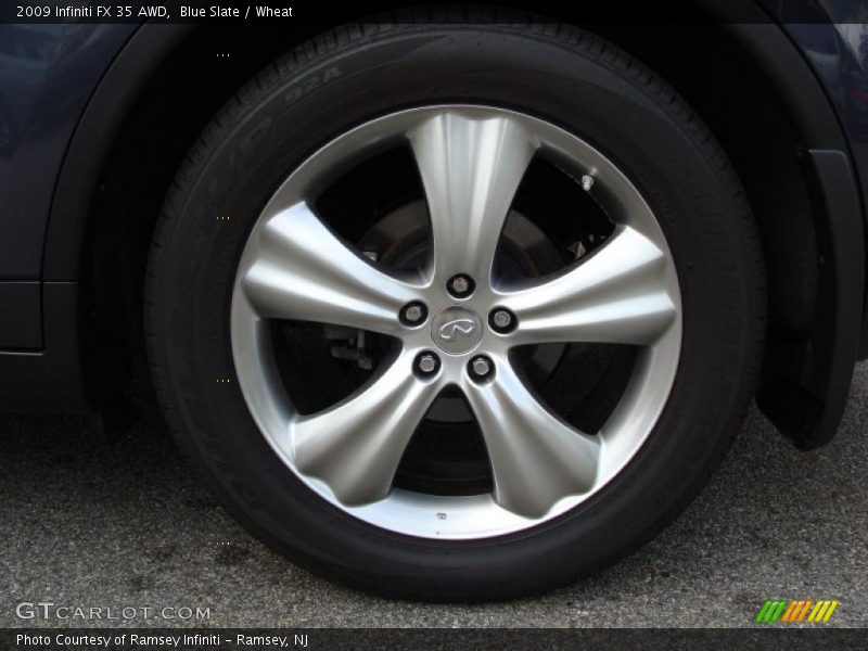 Blue Slate / Wheat 2009 Infiniti FX 35 AWD