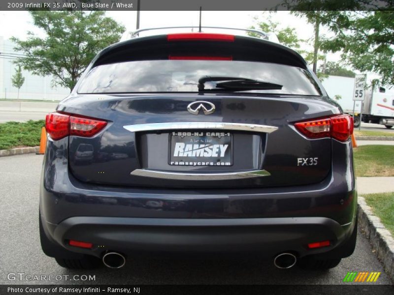 Blue Slate / Wheat 2009 Infiniti FX 35 AWD