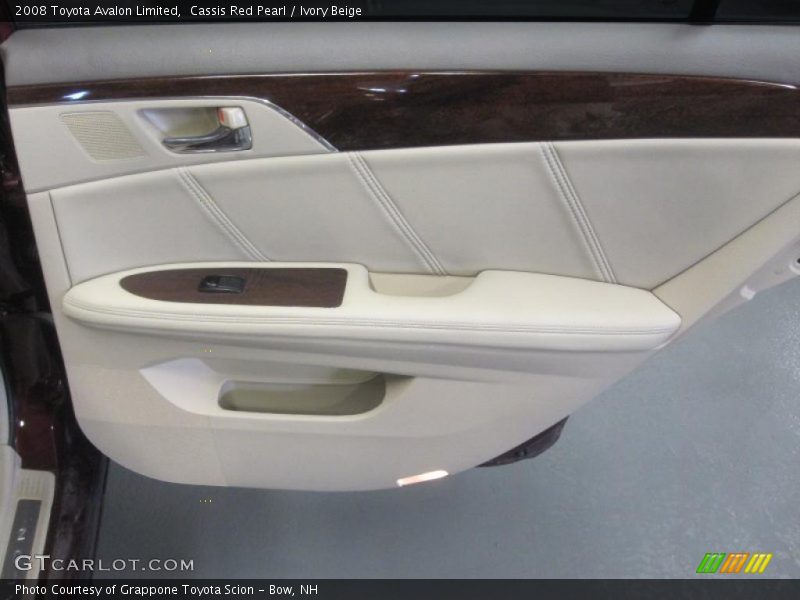 Cassis Red Pearl / Ivory Beige 2008 Toyota Avalon Limited