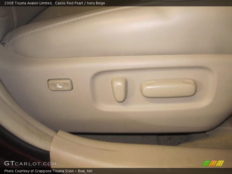 Cassis Red Pearl / Ivory Beige 2008 Toyota Avalon Limited