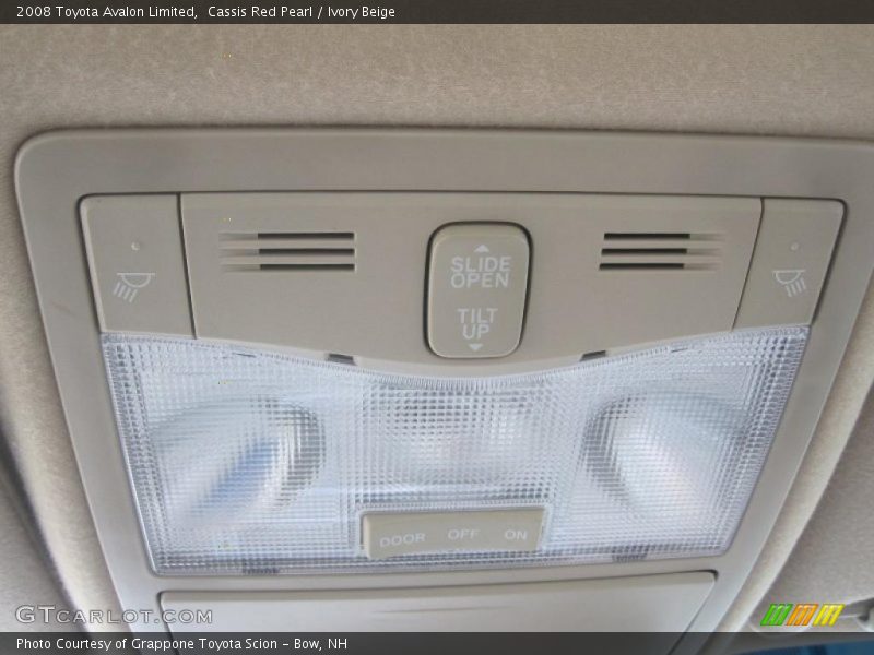 Cassis Red Pearl / Ivory Beige 2008 Toyota Avalon Limited