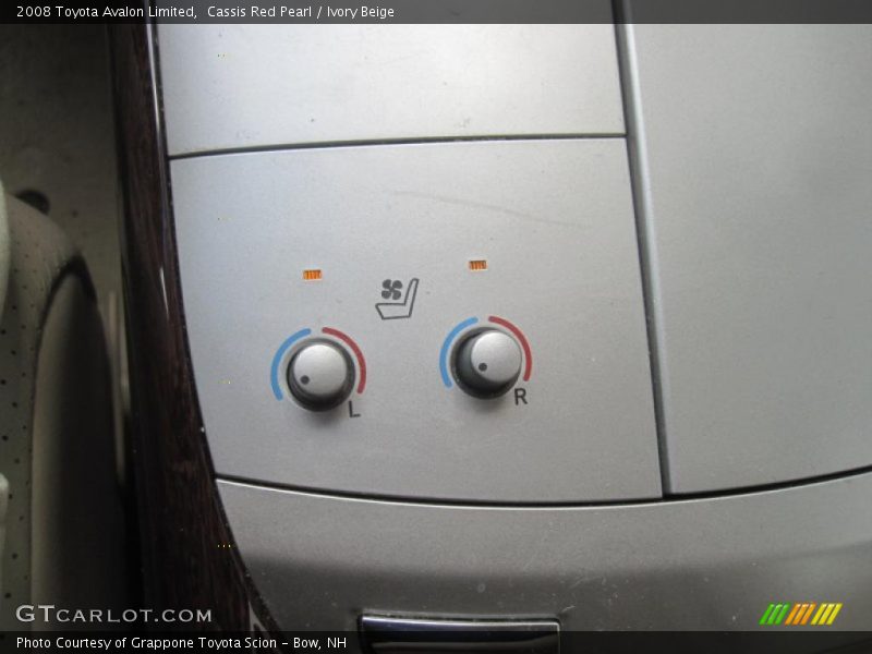 Cassis Red Pearl / Ivory Beige 2008 Toyota Avalon Limited