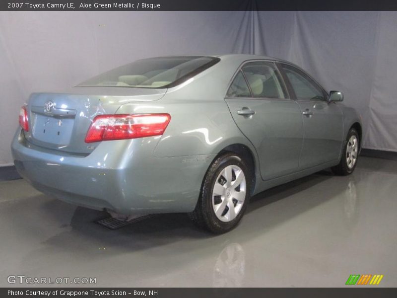 Aloe Green Metallic / Bisque 2007 Toyota Camry LE
