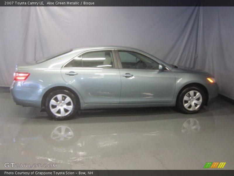 Aloe Green Metallic / Bisque 2007 Toyota Camry LE