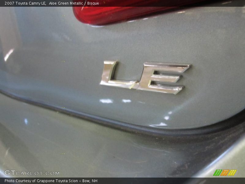 Aloe Green Metallic / Bisque 2007 Toyota Camry LE