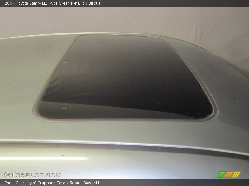 Aloe Green Metallic / Bisque 2007 Toyota Camry LE