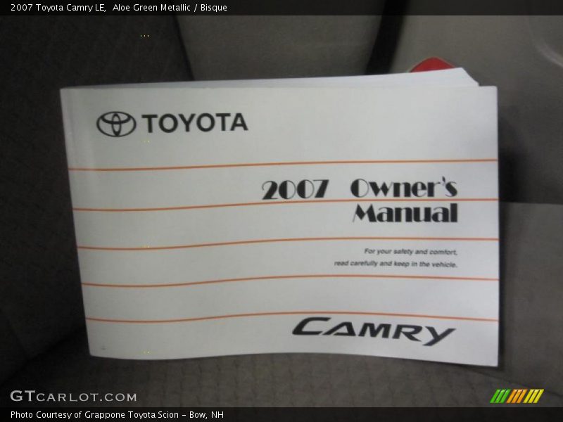 Aloe Green Metallic / Bisque 2007 Toyota Camry LE