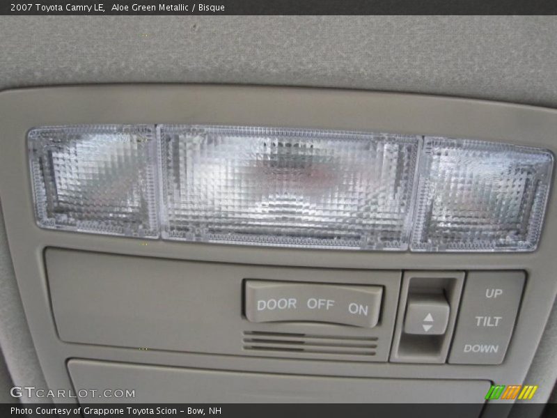 Aloe Green Metallic / Bisque 2007 Toyota Camry LE