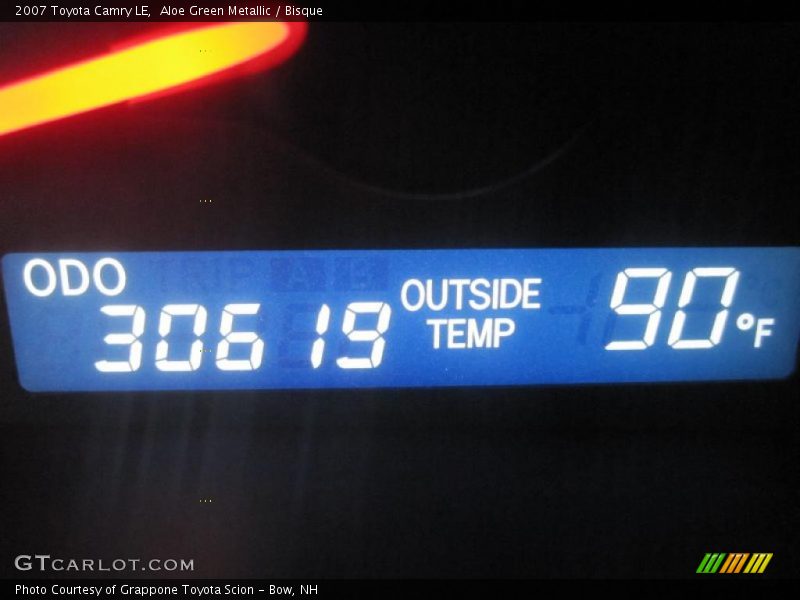 Aloe Green Metallic / Bisque 2007 Toyota Camry LE