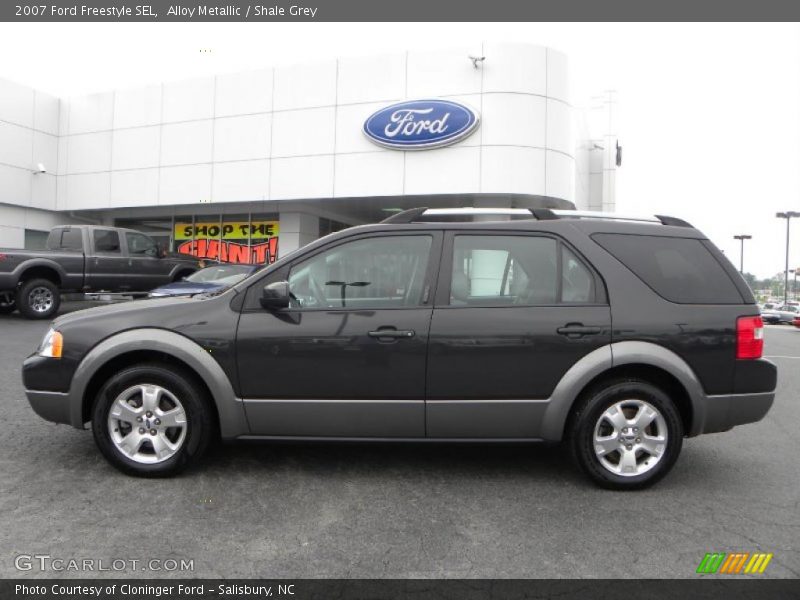 Alloy Metallic / Shale Grey 2007 Ford Freestyle SEL