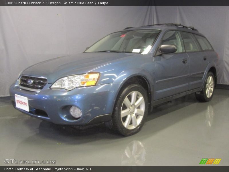 Atlantic Blue Pearl / Taupe 2006 Subaru Outback 2.5i Wagon
