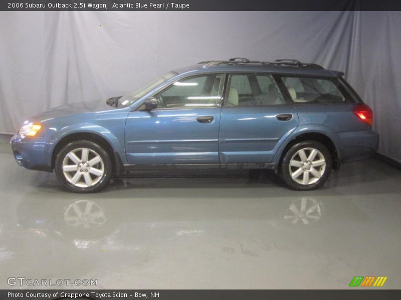 Atlantic Blue Pearl / Taupe 2006 Subaru Outback 2.5i Wagon