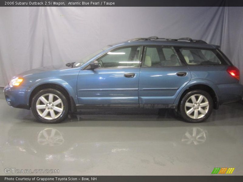 Atlantic Blue Pearl / Taupe 2006 Subaru Outback 2.5i Wagon