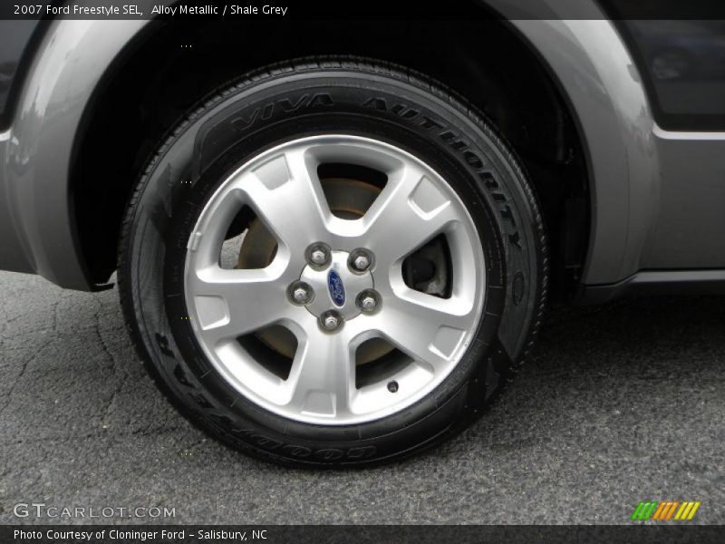 Alloy Metallic / Shale Grey 2007 Ford Freestyle SEL