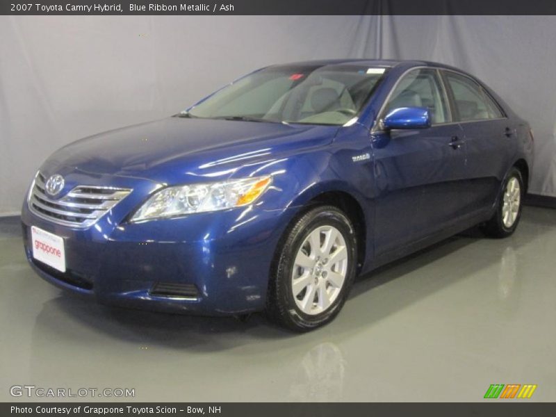 Blue Ribbon Metallic / Ash 2007 Toyota Camry Hybrid