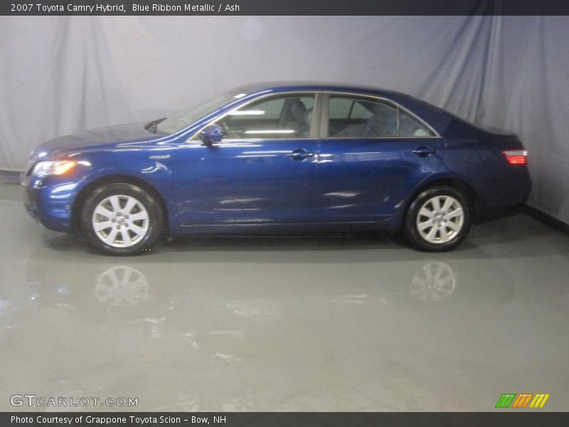 Blue Ribbon Metallic / Ash 2007 Toyota Camry Hybrid