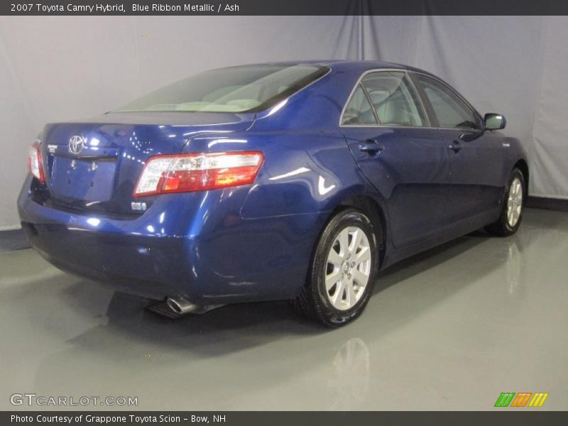 Blue Ribbon Metallic / Ash 2007 Toyota Camry Hybrid
