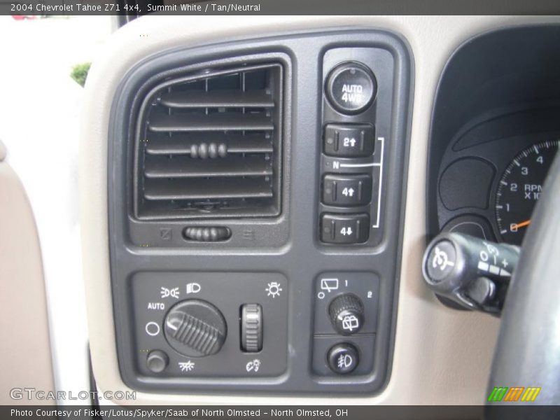 Summit White / Tan/Neutral 2004 Chevrolet Tahoe Z71 4x4
