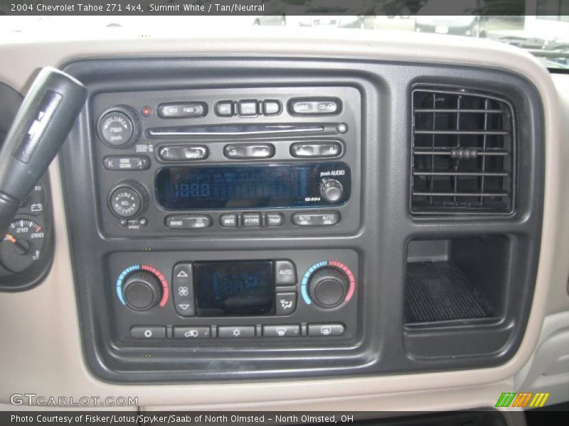 Summit White / Tan/Neutral 2004 Chevrolet Tahoe Z71 4x4