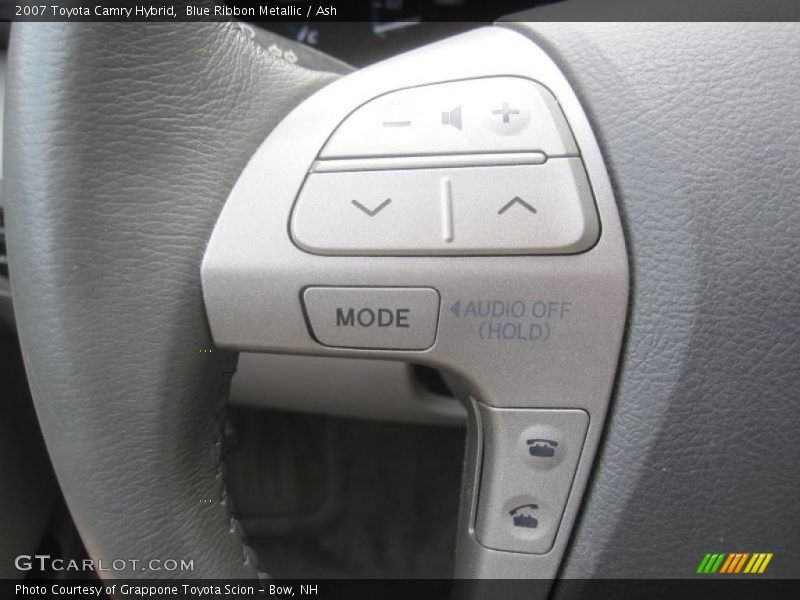 Blue Ribbon Metallic / Ash 2007 Toyota Camry Hybrid