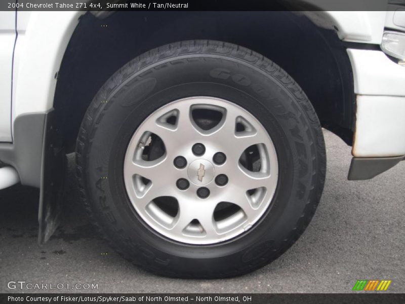 Summit White / Tan/Neutral 2004 Chevrolet Tahoe Z71 4x4