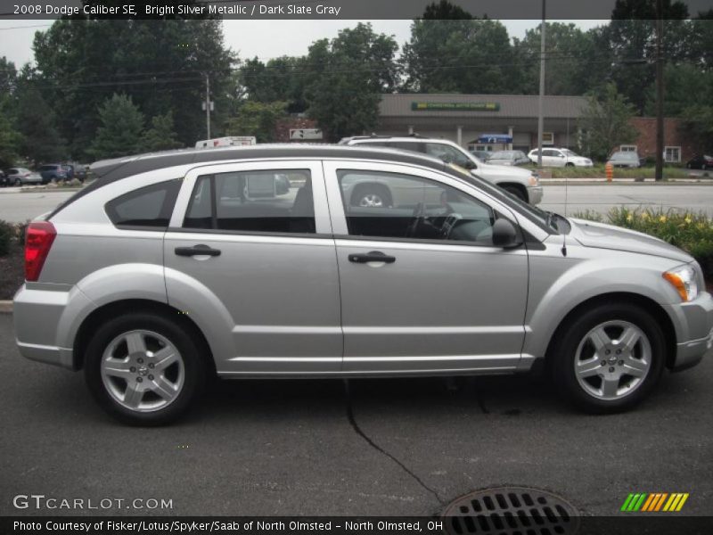 Bright Silver Metallic / Dark Slate Gray 2008 Dodge Caliber SE