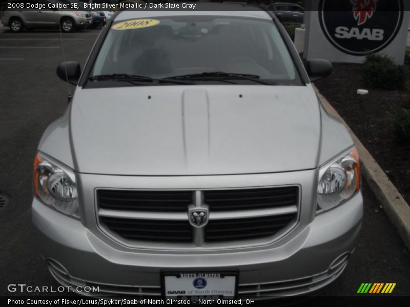 Bright Silver Metallic / Dark Slate Gray 2008 Dodge Caliber SE