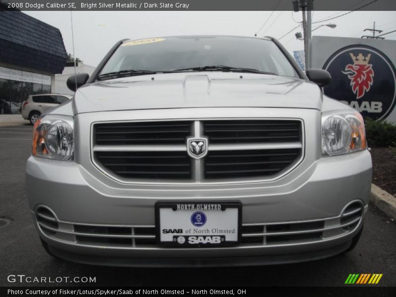 Bright Silver Metallic / Dark Slate Gray 2008 Dodge Caliber SE