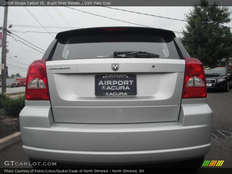 Bright Silver Metallic / Dark Slate Gray 2008 Dodge Caliber SE