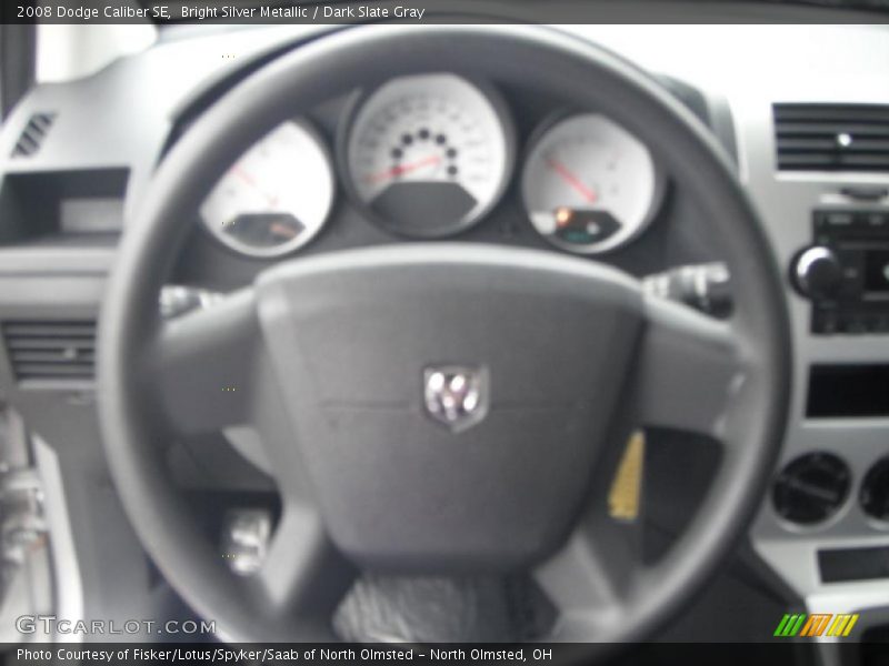 Bright Silver Metallic / Dark Slate Gray 2008 Dodge Caliber SE