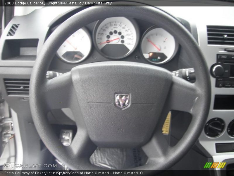 Bright Silver Metallic / Dark Slate Gray 2008 Dodge Caliber SE