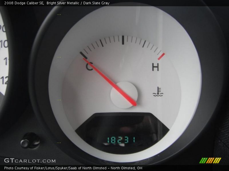 Bright Silver Metallic / Dark Slate Gray 2008 Dodge Caliber SE