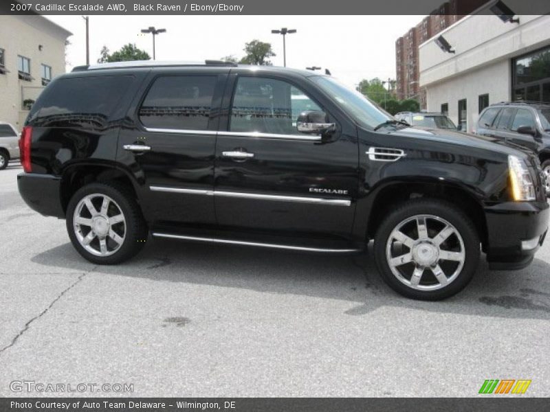 Black Raven / Ebony/Ebony 2007 Cadillac Escalade AWD