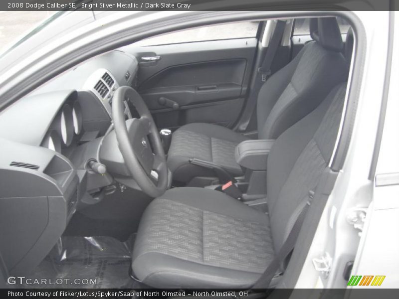 Bright Silver Metallic / Dark Slate Gray 2008 Dodge Caliber SE