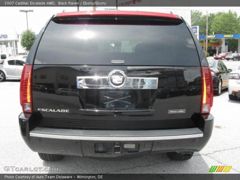 Black Raven / Ebony/Ebony 2007 Cadillac Escalade AWD