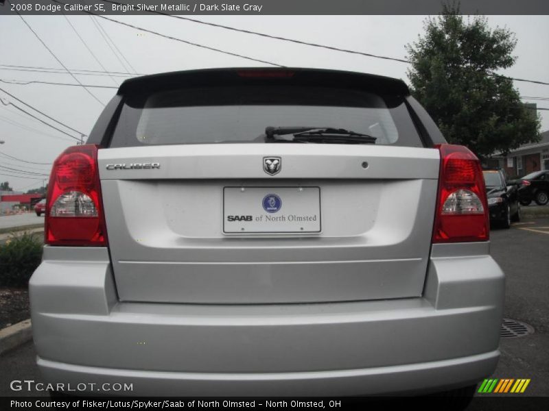 Bright Silver Metallic / Dark Slate Gray 2008 Dodge Caliber SE