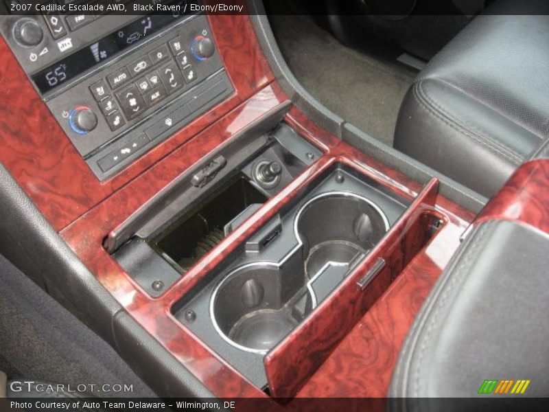 Black Raven / Ebony/Ebony 2007 Cadillac Escalade AWD