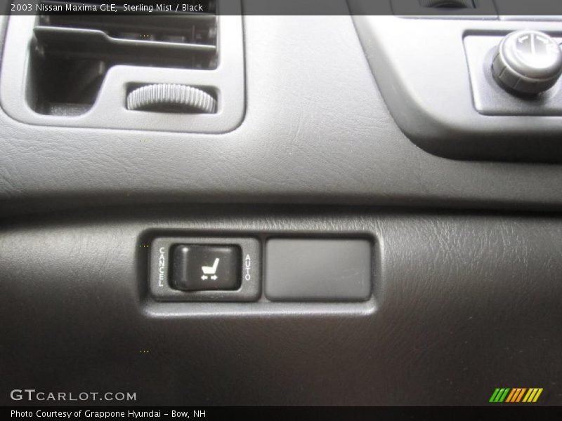 Sterling Mist / Black 2003 Nissan Maxima GLE