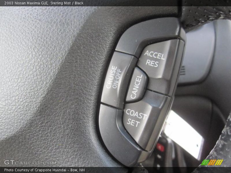 Sterling Mist / Black 2003 Nissan Maxima GLE