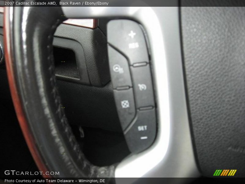 Black Raven / Ebony/Ebony 2007 Cadillac Escalade AWD