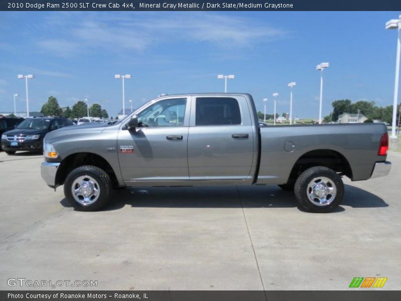 Mineral Gray Metallic / Dark Slate/Medium Graystone 2010 Dodge Ram 2500 SLT Crew Cab 4x4