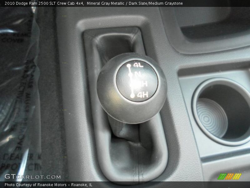 Mineral Gray Metallic / Dark Slate/Medium Graystone 2010 Dodge Ram 2500 SLT Crew Cab 4x4