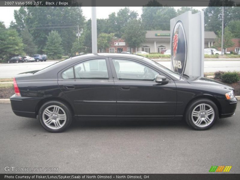 Black / Beige 2007 Volvo S60 2.5T