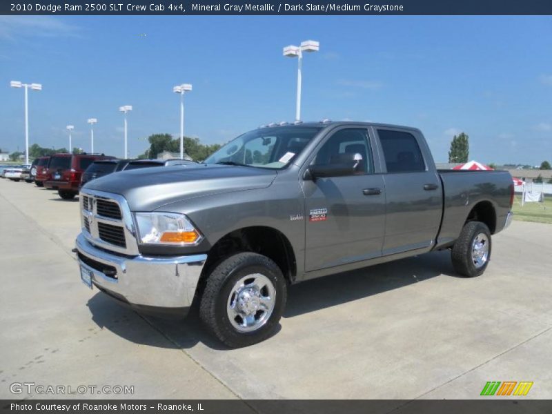 Mineral Gray Metallic / Dark Slate/Medium Graystone 2010 Dodge Ram 2500 SLT Crew Cab 4x4