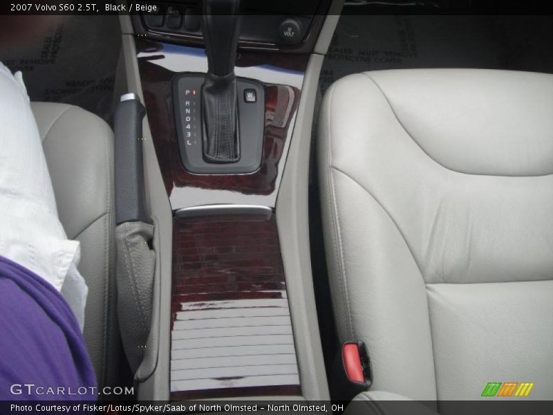 Black / Beige 2007 Volvo S60 2.5T