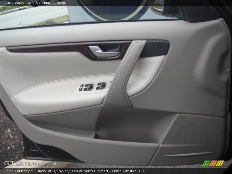 Black / Beige 2007 Volvo S60 2.5T