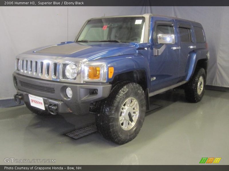 Superior Blue / Ebony Black 2006 Hummer H3