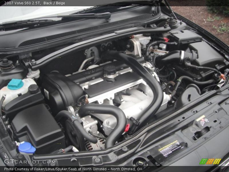 Black / Beige 2007 Volvo S60 2.5T
